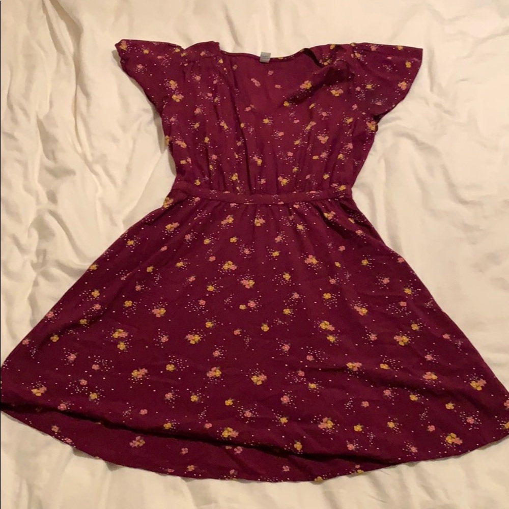 Old Navy Dark Fuchsia Dress Size M